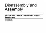 repair manual Caterpillar Telehandler TH220B, TH330B Service Manual PDF - 1