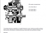 spare parts catalog ZF Marine Transmission 23560 CD Series Spare Parts Catalog - 1