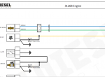 Diagnostic Software Cat 3126B Engine SENR9525 (6PZ, 7JZ) Electrical Circuit Diagram PDF - 2