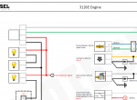 Diagnostic Software Cat 3126E Engine DPF Electrical Citruit Diagram PDF - 2