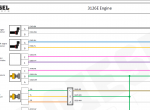 Diagnostic Software Cat 3126E Engine HEP Electrical Citruit Diagram PDF - 1