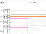 Diagnostic Software Cat 3126E Engine SENR9638-00(HEP) Electrical Citruit Diagram PDF - 2