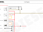 Diagnostic Software Cat C12 Engine MBL Electrical Circuit Diagram PDF - 2