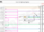 Diagnostic Software Cat C12 Engines CPD, 8YF, 2KS ECM Wire Diagram PDF - 3