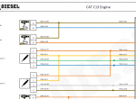 Diagnostic Software Cat C13 Engine KENR6689-02 Electrical Circuit Diagram PDF - 3
