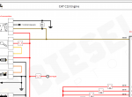 Diagnostic Software Cat C13 Engine LEE1-840 Electrical Circuit Diagram PDF - 2