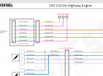 Diagnostic Software Cat C15 Engine SDP823 11499, B5R1 340 ECM Wire Diagram PDF - 2