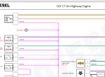 Diagnostic Software Cat C7 Engine C7S300-UP Electrical Circuit Diagram PDF - 4