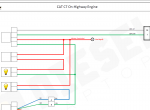Diagnostic Software Cat C7 Engine YPG, C7T Electrical Circuit Diagram PDF - 3