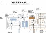 repair manual Caterpillar Telehandler TH580B Hydraulic System Schematic Manual PDF - 3