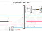 Diagnostic Software CUMMINS N14 CELECT (1990-1994) Electrical Circuit Diagram PDF - 2