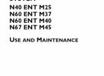 repair manual Iveco Marine Engines NEF Series - N40, N60, N67 ENT Use & Maintenance Manual PDF - 1