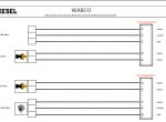 Diagnostic Software WABCO ABS - D Version (Hyd Cab Mtd) ECU Wire Diagram PDF - 1