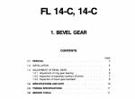 repair manual FiatAllis Crawler Loader FL 14-C, 14-C Service Manual PDF - 1