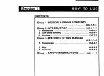 repair manual FiatAllis Hydraulic Excavator FX 210 Service Manual PDF - 2