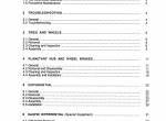 repair manual FiatAllis Wheel Loaders FR10, FR12, FR15 Axles & Drive Shafts Service Manual PDF - 1
