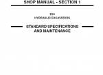 repair manual New Holland Hydraulic Excavator E50 Shop Manual PDF - 2
