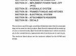 repair manual New Holland Mower Conditioners H7460, H7560 Service Manual PDF - 1