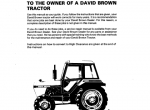 repair manual Case David Brown Tractor 1290/1390 Operator’s Manual PDF - 1