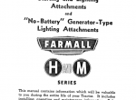 repair manual Case H and M series Starting-Lighting PDF Operators Manual - 2