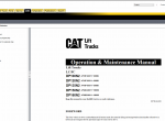 repair manual Caterpillar Lift Trucks 2025 (MCFE) Europe Parts Catalog and Service Manuals - 6