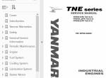 repair manual Yanmar Industrial Engines 4TNE92, 4TNE94L, 4TNE98 Service Manual PDF - 1