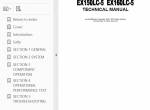 repair manual Hitachi Excavator EX150LC-5, EX160LC-5 Set of PDF Manuals - 1