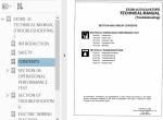 repair manual Hitachi Excavator EX300-3C Technical Manual (Troubleshooting) PDF - 1