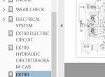 repair manual Hitachi Excavator EX700 Serviceman Handbook PDF - 3