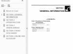 repair manual Hitachi Excavators EX100-5/100M-5/110-5/110M-5 Workshop Manual PDF - 1