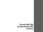 repair manual Case 460/560/660 Tractors PDF Set of Operator’s Manuals - 1