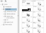 spare parts catalog Hitachi Excavator Zaxis 25 Parts Catalog PDF - 1