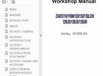 repair manual Hitachi Excavator Zaxis 110/110M/120/125US/130/130LCN/135US/135UR Service Manual PDF - 3