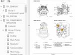 repair manual Hitachi Excavator Zaxis 170W-3, 190W-3 Operational Principle Training Text PDF - 1