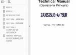 repair manual Hitachi Excavator Zaxis 75US-A/75UR Technical, Workshop, Harness Manuals PDF - 1