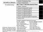 repair manual Hitachi Excavator Zaxis 110, 120, 130/LCN, 125US, 135US/UR Troubleshooting Technical Manual PDF - 1