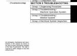 repair manual Hitachi Crane SCX400, SCX500, SCX550, SCX700 Troubleshooting Technical Manual PDF - 1