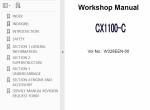 repair manual Hitachi Crawler Crane CX1100-C Service Manual PDF - 4