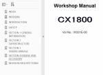 repair manual Hitachi Crawler Crane CX1800 Service Manual PDF - 4