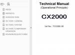 repair manual Hitachi Crawler Crane CX2000 Service Manual PDF - 1