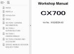 repair manual Hitachi Crawler Crane CX700 Service Manual PDF - 4