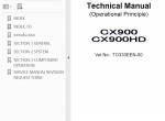 repair manual Hitachi Crawler Crane CX900/900HD Service Manual PDF - 1