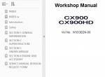 repair manual Hitachi Crawler Crane CX900/900HD Service Manual PDF - 4