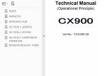 repair manual Hitachi Crawler Crane CX900 Service Manual PDF - 1