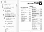repair manual Hitachi Excavator Zaxis 450-3/500-3 Performance Check Troubleshooting PDF - 2