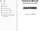 repair manual Hitachi Excavator Zaxis 600 Technical & Workshop Manuals & Circuit Diagrams PDF - 1