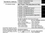 repair manual Hitachi Excavator Zaxis 800, Zaxis 850H Training Text PDF - 1