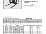 repair manual Cat Work Tools for Cat Telehandlers Product Bulletin Manual PDF - 3
