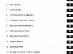 repair manual Cat Lift Trucks 2P, GP Series Operation & Maintenance Manual PDF - 1