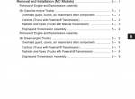 repair manual Cat Lift Trucks DP15N, DP18N, DP20CN, Chassis & Mast Service Manual PDF - 4
